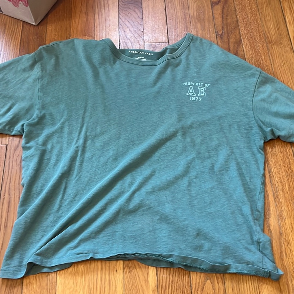 green shirt from american eagle
